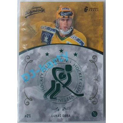 2021 Legendary Cards League Dynasty Vsetín Lukáš Duba #70