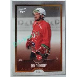 2022/23 Goal Cards Chance Liga 1. série #151 Jiří Půhoný Gold 17/23