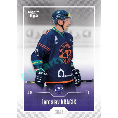 2022/23 Goal Cards Chance Liga 1. série #070 Jaroslav Kracík