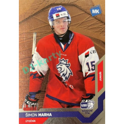 2021/22 MK reprezentace #071 Šimon Marha U20 Bronze 1 of 70
