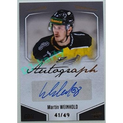 2022/23 Goal Cards Chance Liga 2. série #97 Martin Weinhold Autograph xx/49
