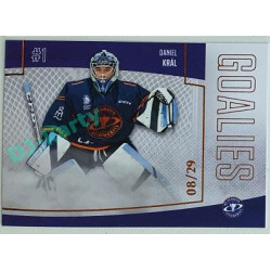 2022/23 Goal Cards Chance Liga 2. série #G-26 Daniel Král Goalies Parallel xx/29