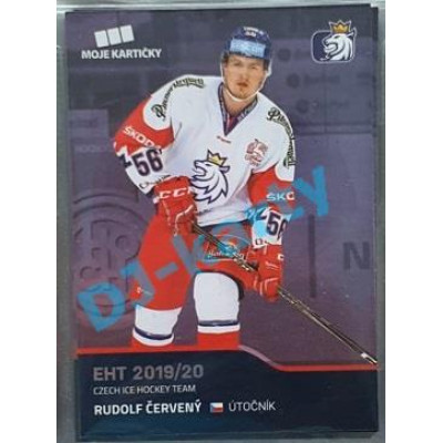 2020 MK reprezentace Rudolf Červený EHT #2 Blue Promo
