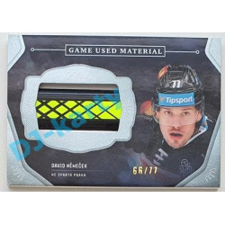 2020/21 OFS 2. série David Němeček #GUM-DNĚ 66/77 Game Used Material