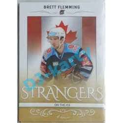 2016/17 OFS Brett Flemming #SI-53 xx/100 Strangers on the Ice Team Edition (matná)