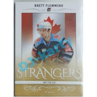 2016/17 OFS Brett Flemming #SI-53 xx/100 Strangers on the Ice Team Edition (matná)