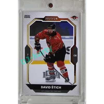 2023/24 Goal cards Chance Liga 2. série #392 David Štich Expo Perleť 1of7