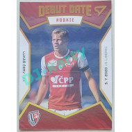 2021/22 Sportzoo Fortuna Liga 2. série #DR14 Lukáš Červ DEBUT DATE ROOKIE LIMITED xx/199