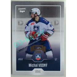 2022/23 Goal Cards Chance Liga 1. série #082 Michal Vodný Expo Pardubice