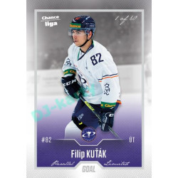 2022/23 Goal Cards Chance Liga 1. série #071 Filip Kuťák Silver 1 of 60