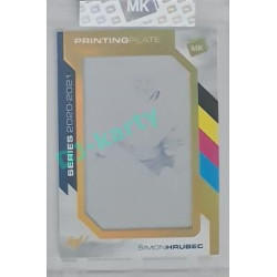 2023 MK The Gamers #PP-ŠH Šimon Hrubec 2021 Printing Plate 1/1 Black