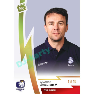 2023 MK reprezentace #082 Marek Židlický Gold 1of10