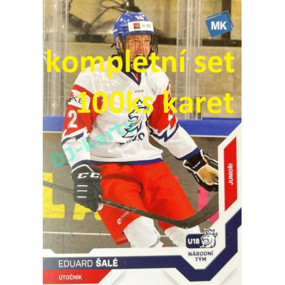 2021/22 MK reprezentace - kompletní set 100 karet