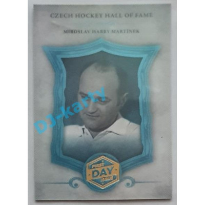 2020 OFS Síň slávy českého hokeje Miroslav Harry Martínek #SSCH-138 First Day of Issue Rainbow
