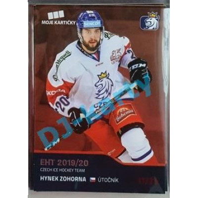 2020 MK reprezentace Hynek Zohorna EHT #44 11/25 Red