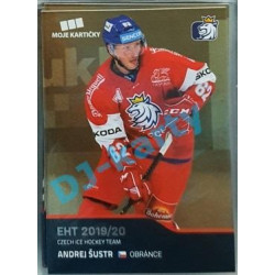 2020 MK reprezentace Andrej Šustr EHT #36 Gold Promo