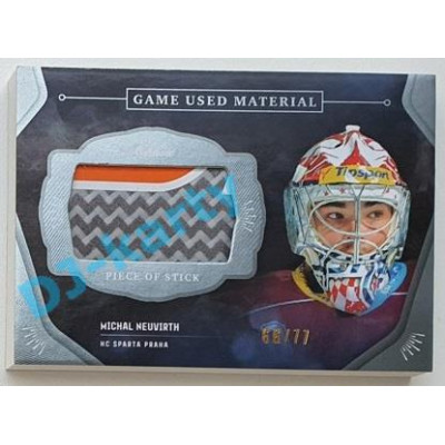 2020/21 OFS 2. série Michal Neuvirth #GUM-MNE 66/77 Game Used Material