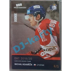 2020 MK reprezentace Michal Kovařčík #17 4/5 Silver Czech Expo