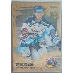 2019/20 OFS David Kvasnička #112 1/1 Gold Rainbow Expo Pard.