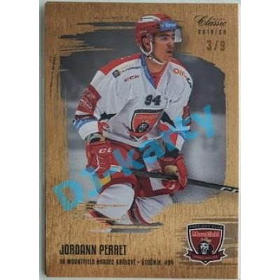 2019/20 OFS Jordann Perret #86 3/9 Gold Rainbow