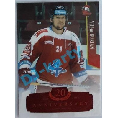 2017/18 OFS Vilém Burian #153 26/29 Red Retro