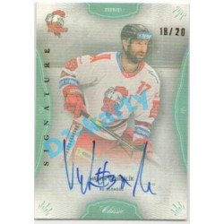 2021/22 OFS The Final Series Martin Vyrůbalík #230 18/20 Bonus Signature Rainbow