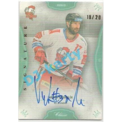 2021/22 OFS The Final Series Martin Vyrůbalík #230 18/20 Bonus Signature Rainbow