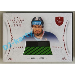 2021/22 OFS The Final Series Michal Řepík #STI-REM 05/10 Game Used Stick Red