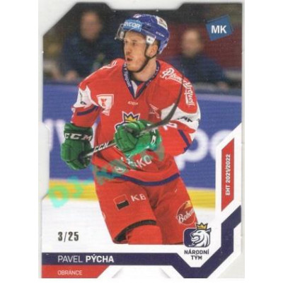 2021/22 MK reprezentace #011 Pavel Pýcha EHT Die Cut 3/25