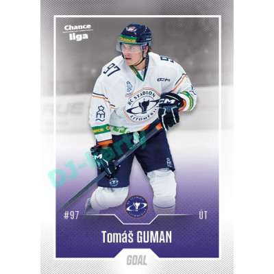 2022/23 Goal Cards Chance Liga 1. série #072 Tomáš Guman