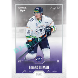 2022/23 Goal Cards Chance Liga 1. série #072 Tomáš Guman Silver 1 of 60
