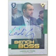 2022/23 Sportzoo ELH 2. série #BBS-LC Ladislav Čihák Bench Boss Auto xx/60