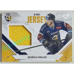 2021/22 Sportzoo TIPSPORT ELH 2. série #JS-BK Bedřich Köhler Game Jersey 16/75