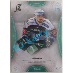 2020/21 OFS 1. série Jiří Černoch #166 5/5 Blue Neon