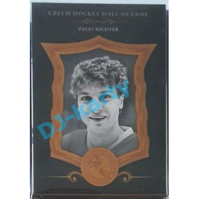 2020 OFS Síň slávy českého hokeje Pavel Richter #SSCH-089 07/25 Black Cut