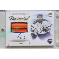 2023/24 Goal cards Chance Liga 1. série #GUM-11 Jan Výtisk Game Used Material Auto PROMO /2