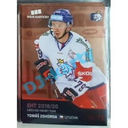 2020 MK reprezentace Tomáš Zohorna EHT #45 08/25 Red