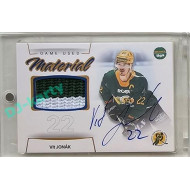 2023/24 Goal cards Chance Liga 1. série #GUM-04 Vít Jonák Game Used Material Auto PROMO /2