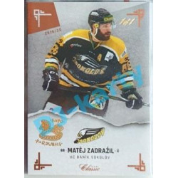 2019/20 OFS Chance liga Matěj Zadražil #324 1/1 Leather paralel Expo Pard.