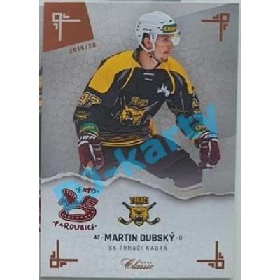 2019/20 OFS Chance liga Martin Dubský #298 x/6 Expo Pard.