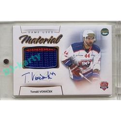 2023/24 Goal cards Chance Liga 1. série #GUM-10 Tomáš Voráček Game Used Material Auto PROMO /2
