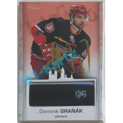 2017 OFS Mountfield Cup Dominik Graňák #10 2/4 Game Used Stick Gold Signature