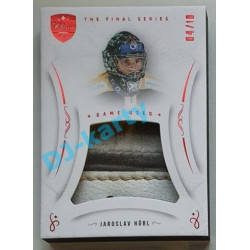 2021/22 OFS The Final Series Jaroslav Hübl #MEM-JU 04/10 Game Used Red