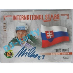 2020/21 OFS 1. série Tomáš Mikúš #IS-TMI 04/15 International Stars Signature