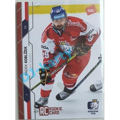 2021 MK reprezentace Radek Koblížek RC EHT #16 11/25 Red