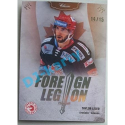 2020/21 OFS 2. série Taylor Leier #FL-TLE 14/15 Foreign Legion Neon Rainbow