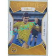 2021/22 Sportzoo Fortuna Liga 2. série #DR11 David Tkáč DEBUT DATE ROOKIE LIMITED xx/199