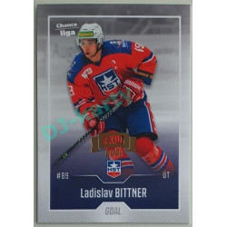 2022/23 Goal Cards Chance Liga 1. série #084 Ladislav Bittner Expo Pardubice