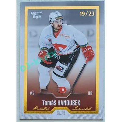 2022/23 Goal Cards Chance Liga Update #474 Tomáš Hanousek Gold xx/23