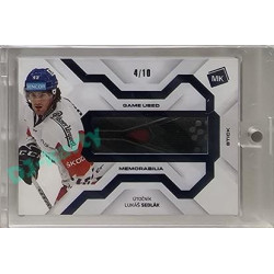2021/22 MK reprezentace #GUM-12 Lukáš Sedlák Game Used Memorabilia BLUE 4/10